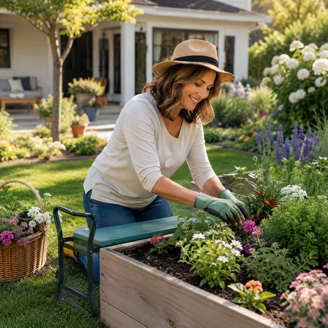 🌿 How to Enjoy Gardening Without Pain or Strain